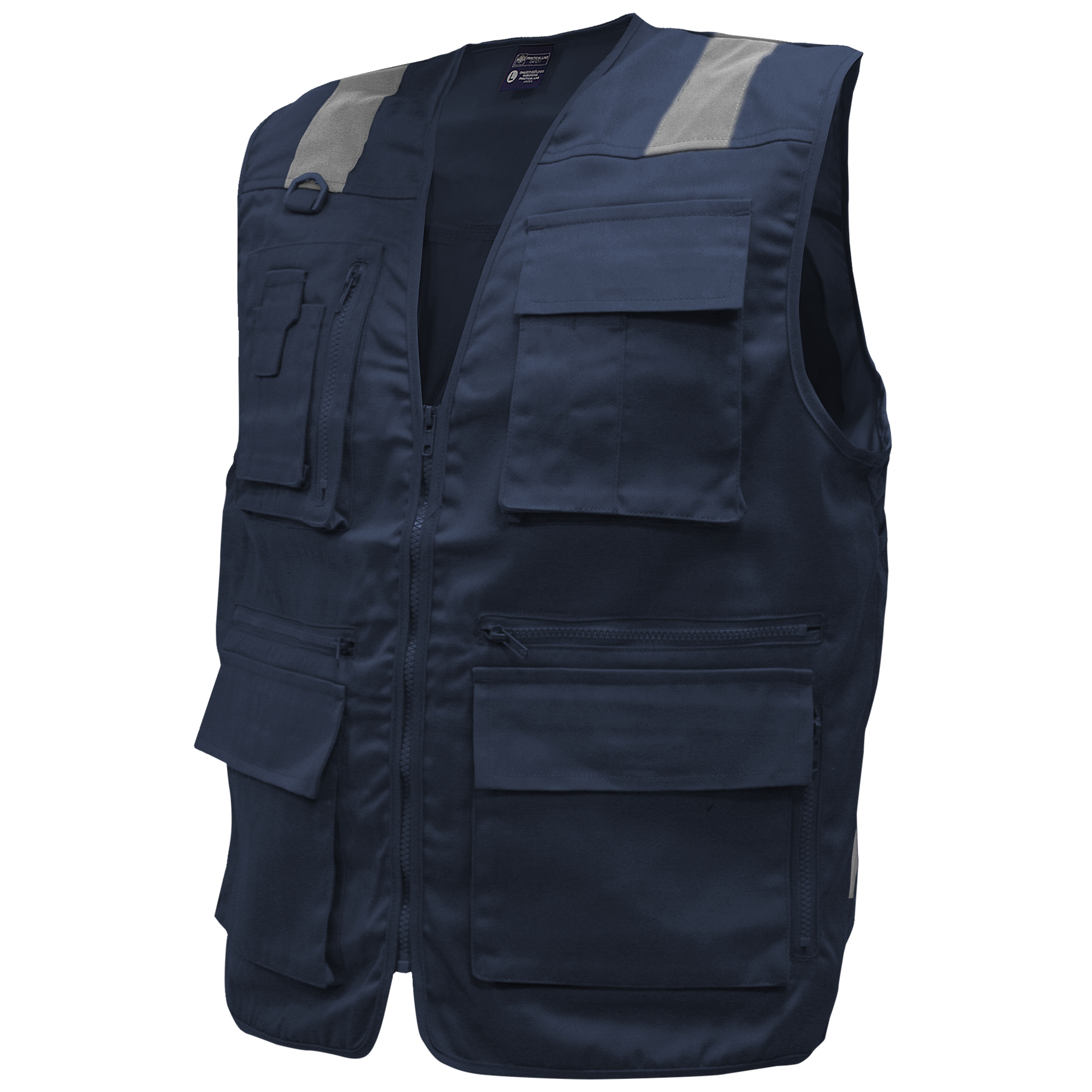 CHALECO GEOLOGO GABARDINA PRACTICAL LINE UNISEX S/MANGA - Imagen 2