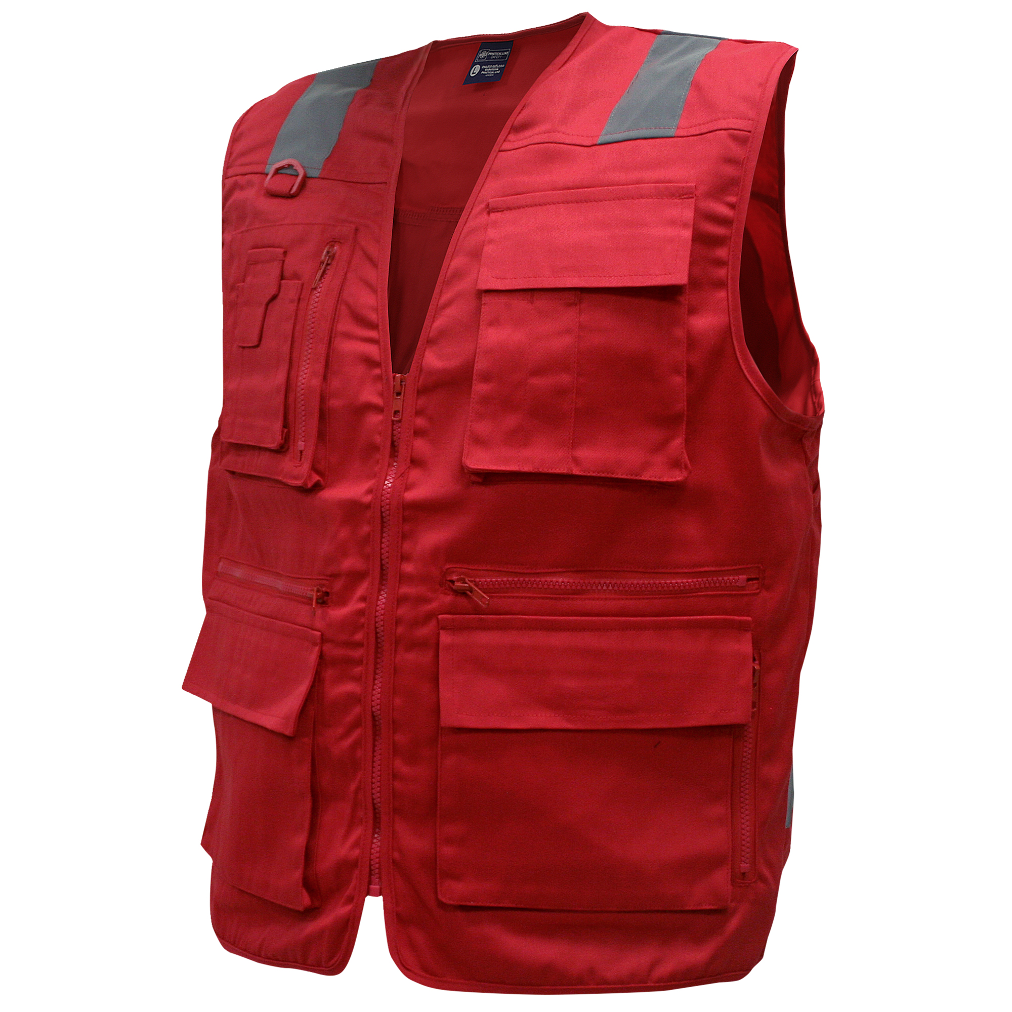 CHALECO GEOLOGO GABARDINA PRACTICAL LINE UNISEX S/MANGA - Imagen 8