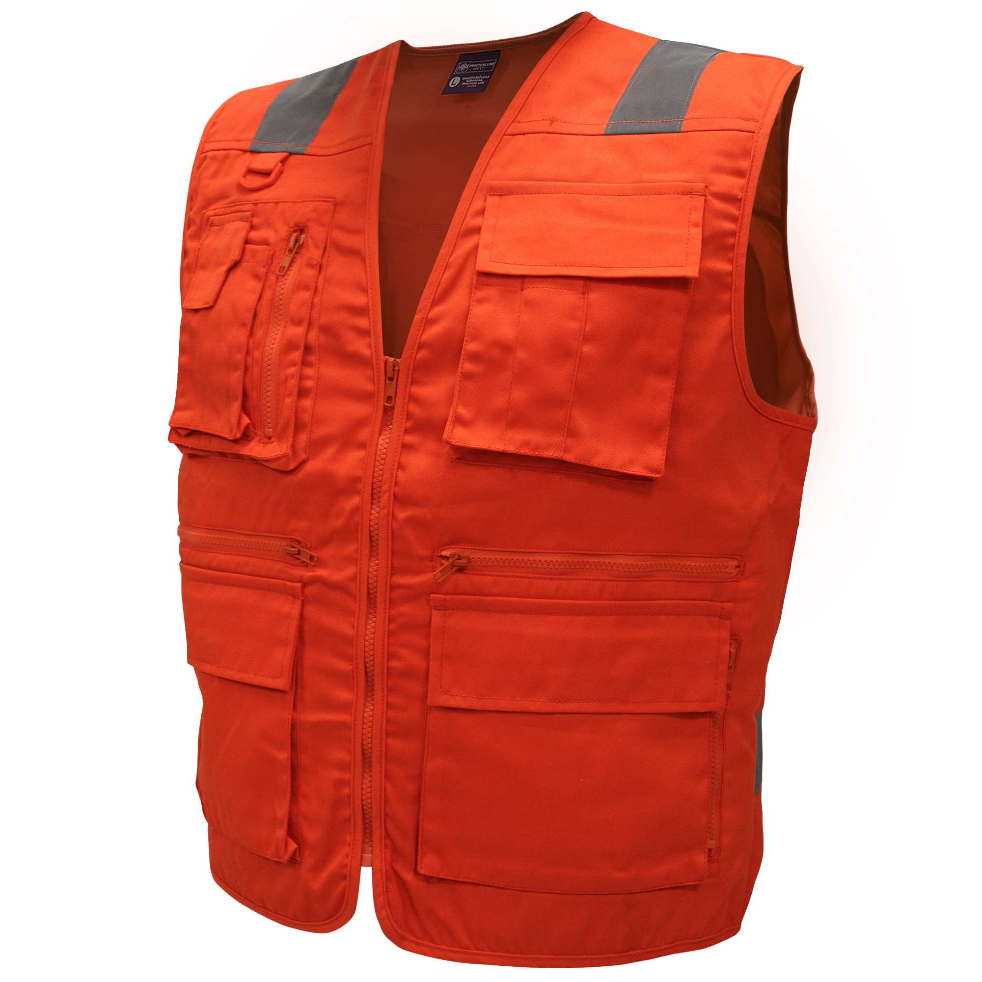 CHALECO GEOLOGO GABARDINA PRACTICAL LINE UNISEX S/MANGA - Imagen 6