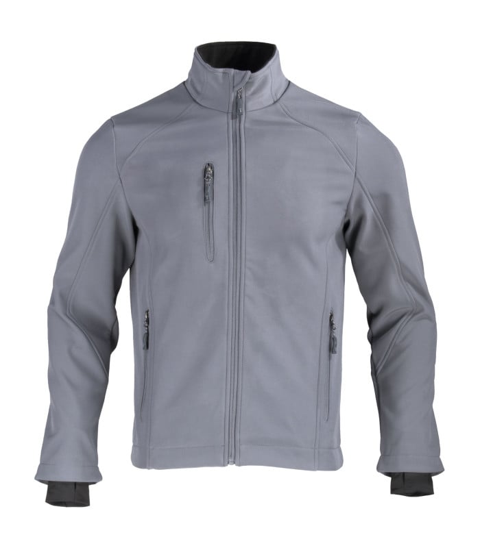 CHAQUETA SOFTSHELL RHELMU M/L HOMBRE 100% POLY - Imagen 2