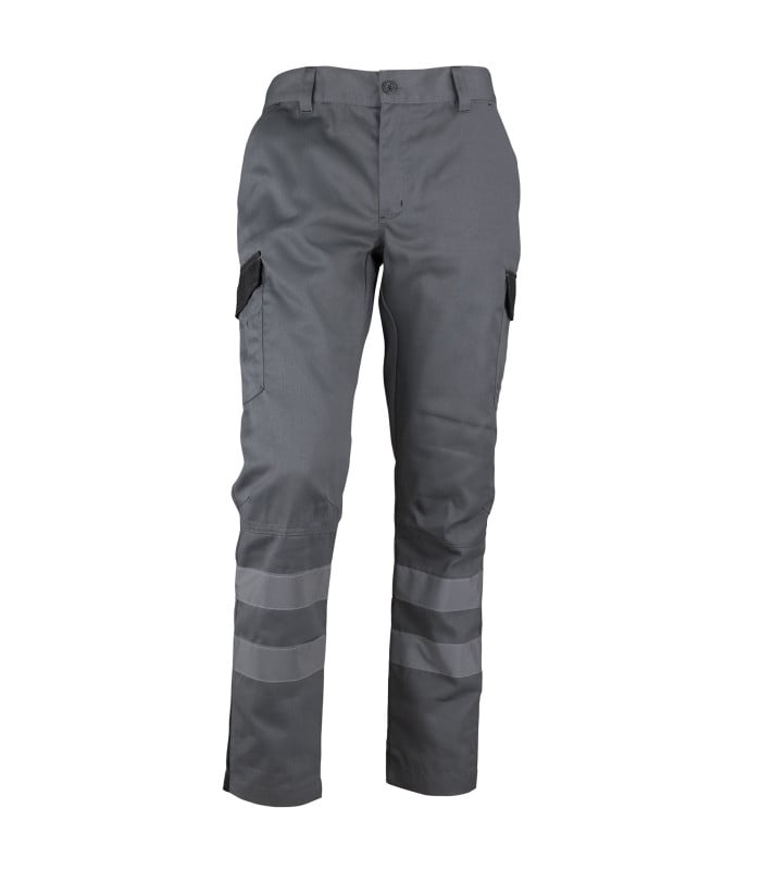 PANTALON CARGO GABARDINA BICOLOR C/CINTA PRACTICAL LINE - Imagen 4