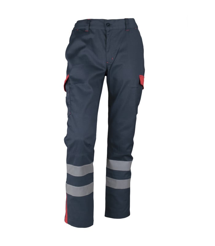 PANTALON CARGO GABARDINA BICOLOR C/CINTA PRACTICAL LINE - Imagen 2