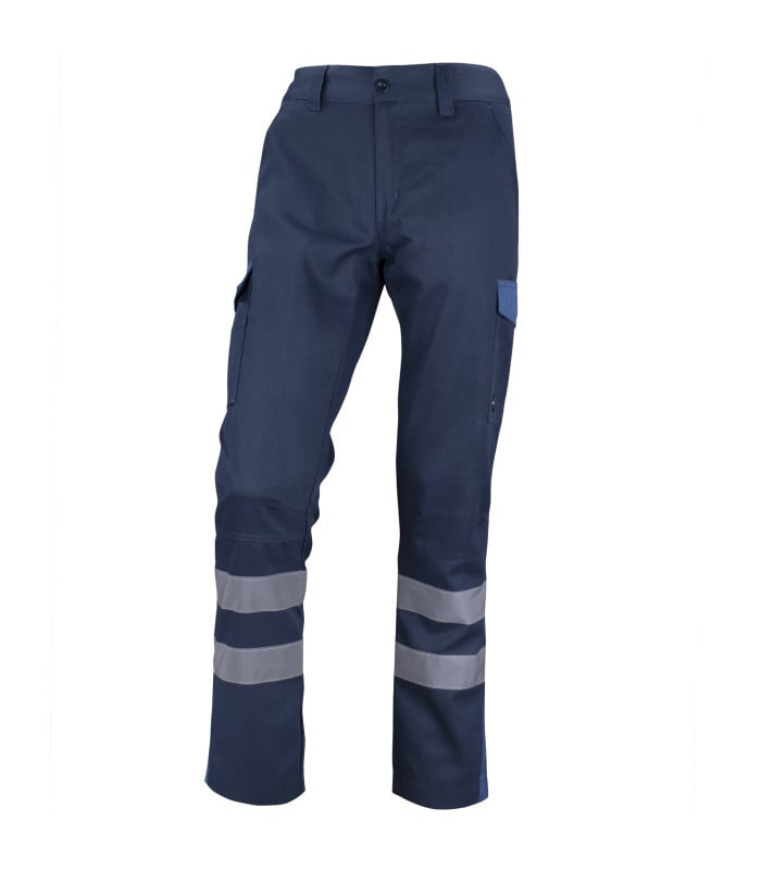 PANTALON CARGO GABARDINA BICOLOR C/CINTA PRACTICAL LINE - Imagen 3