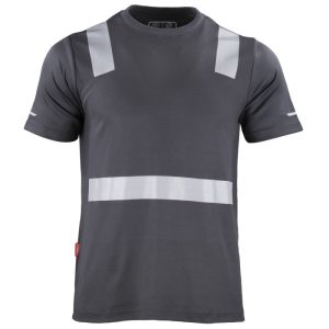 POLERA HIBRIDA C/REFLECTIVA  M/CORTA