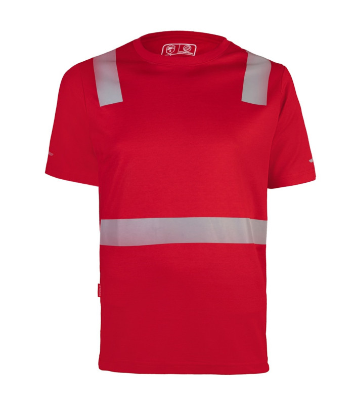 POLERA HIBRIDA C/REFLECTIVA M/CORTA - Imagen 3