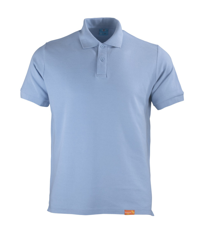 POLERA POLO M/C HOMBRE 80% ALG 20% POLY - Imagen 4