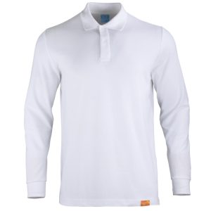 POLERA POLO M/L HOMBRE 80% ALG 20% POLY