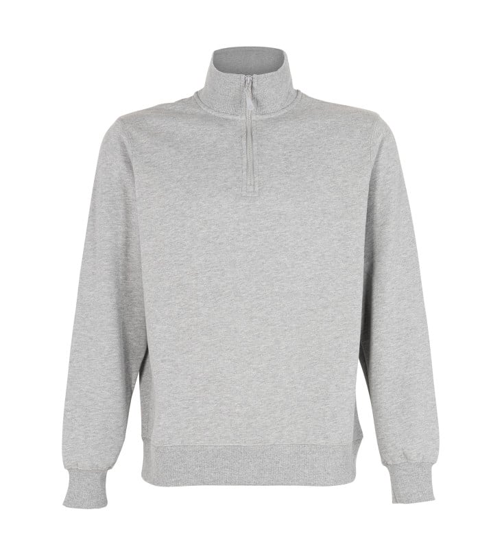 POLERON MEDIO CIERRE M/L UNISEX 65% POLY 35% ALG - Imagen 2