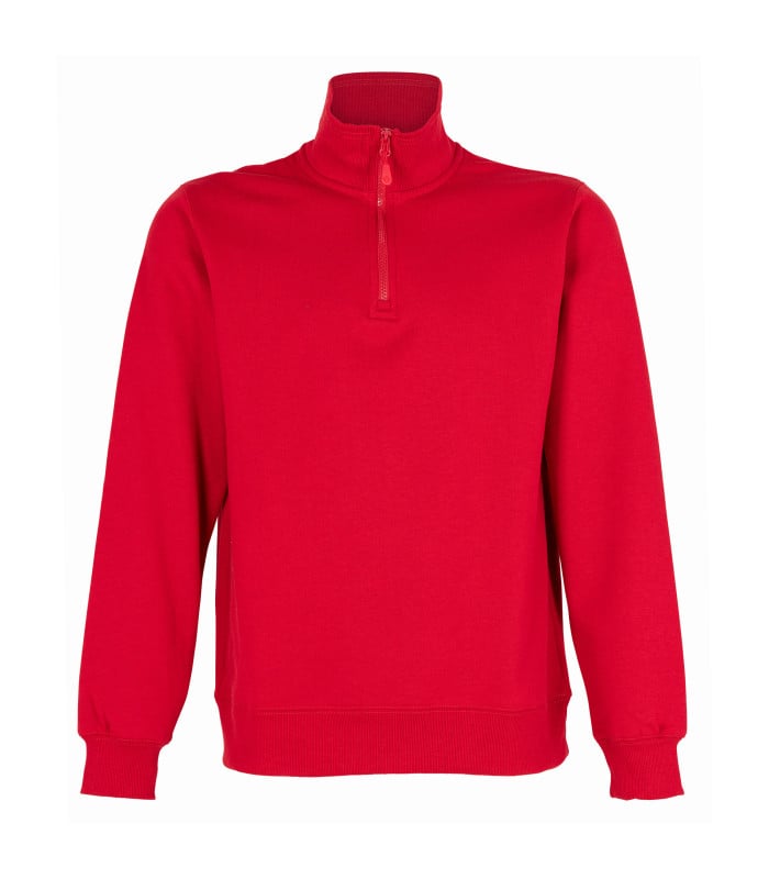 POLERON MEDIO CIERRE M/L UNISEX 65% POLY 35% ALG - Imagen 4