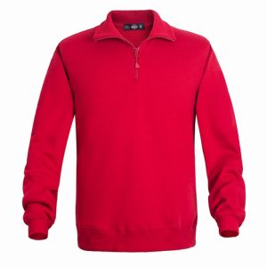 POLERON MEDIO CIERRE M/L UNISEX 65% POLY 35% ALG